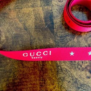 Authentic Gucci Beauty ribbon